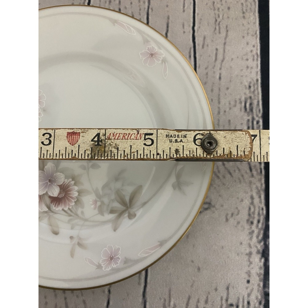 Vintage Legendary By Noritake Shrewsbury 3490 Bread Plates Set of 2 Floral 6" - Picture 6 of 6